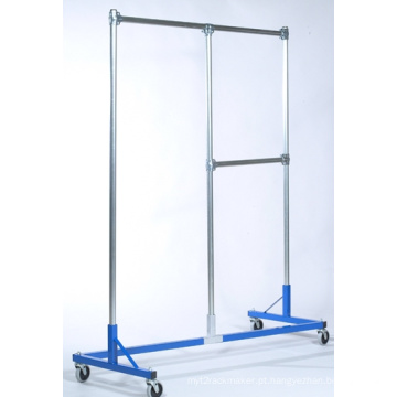 Loja de móveis pano Rack Display gancho com Castor (SLL-V020)